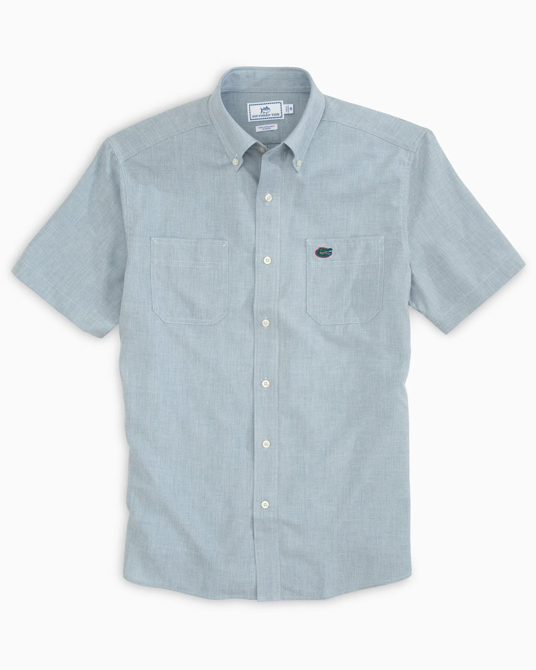 Florida Gators Short Sleeve Button Down Dock Shirt sold by Southern Tide product image thumbnail 2