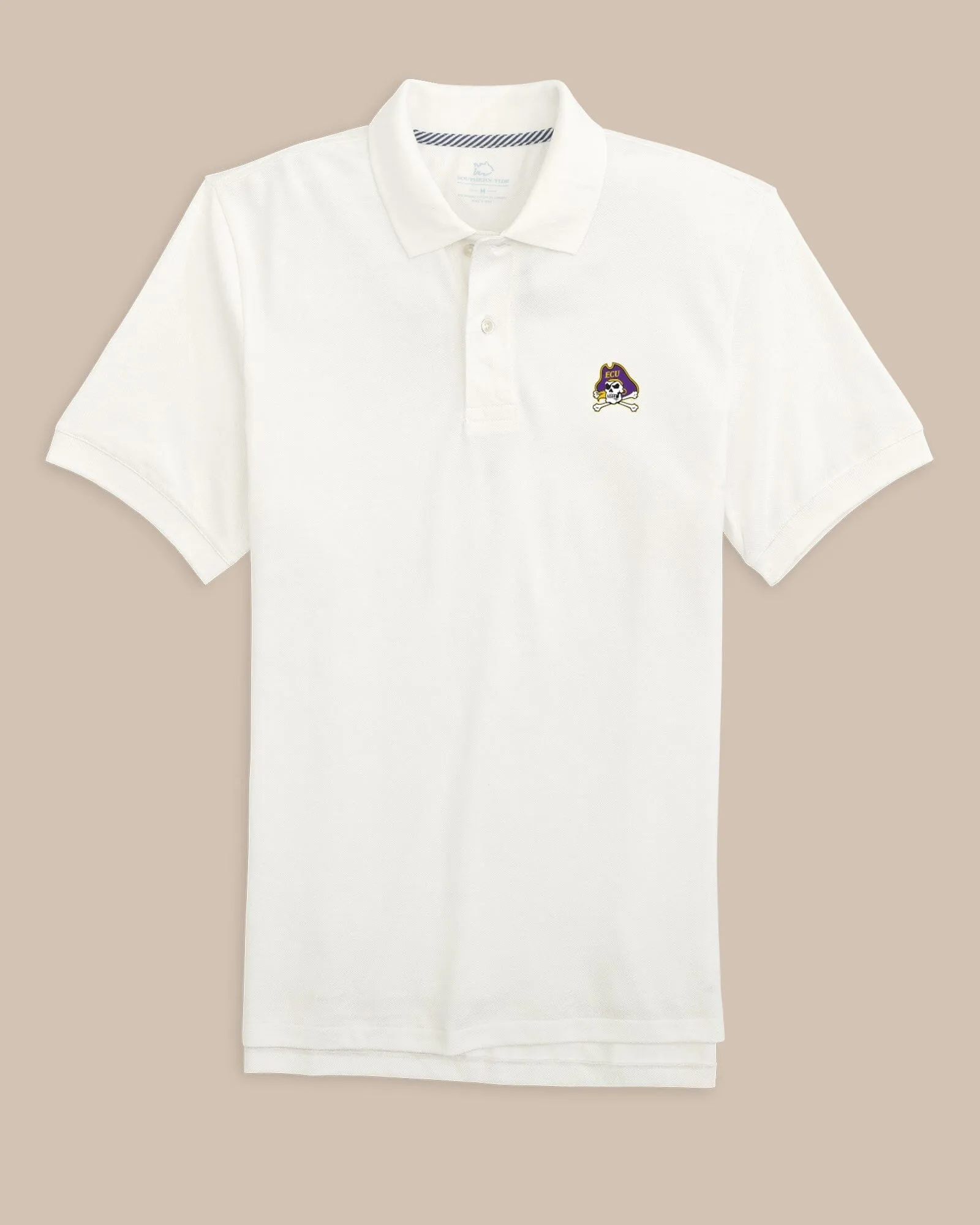 East Carolina Pirates Skipjack Polo sold by Southern Tide
