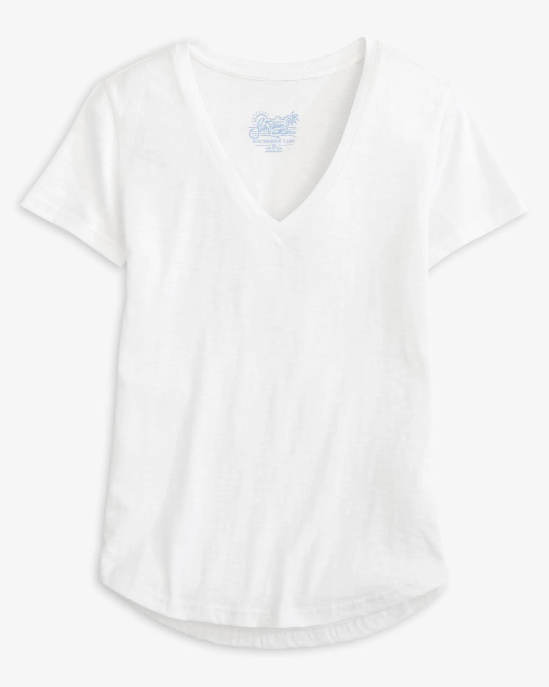 Audrey Sun Farer Short Sleeve V-Neck T-shirt sold by Southern Tide