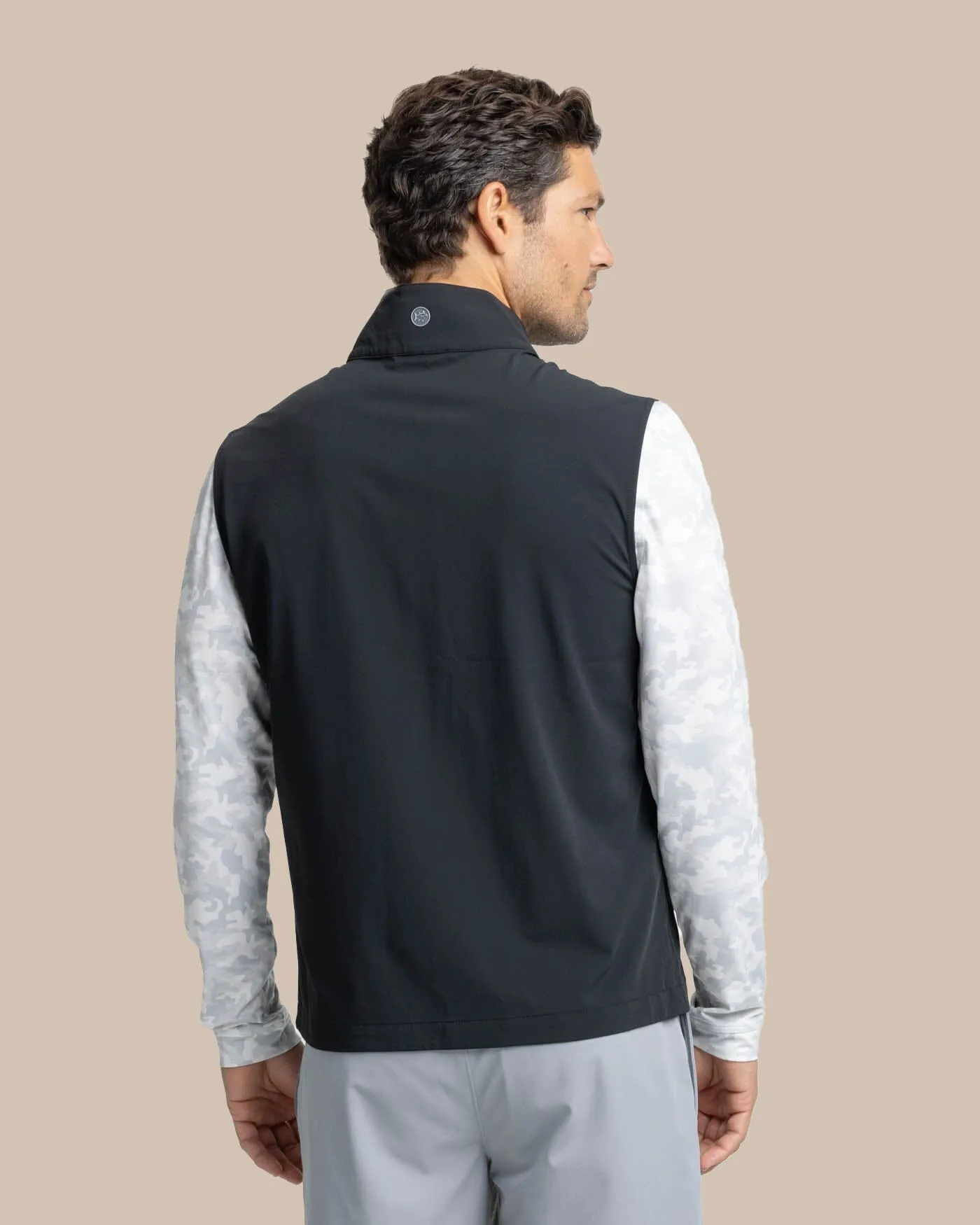 Bowline Performance Vest - Caviar Black sold by Southern Tide product image thumbnail 4