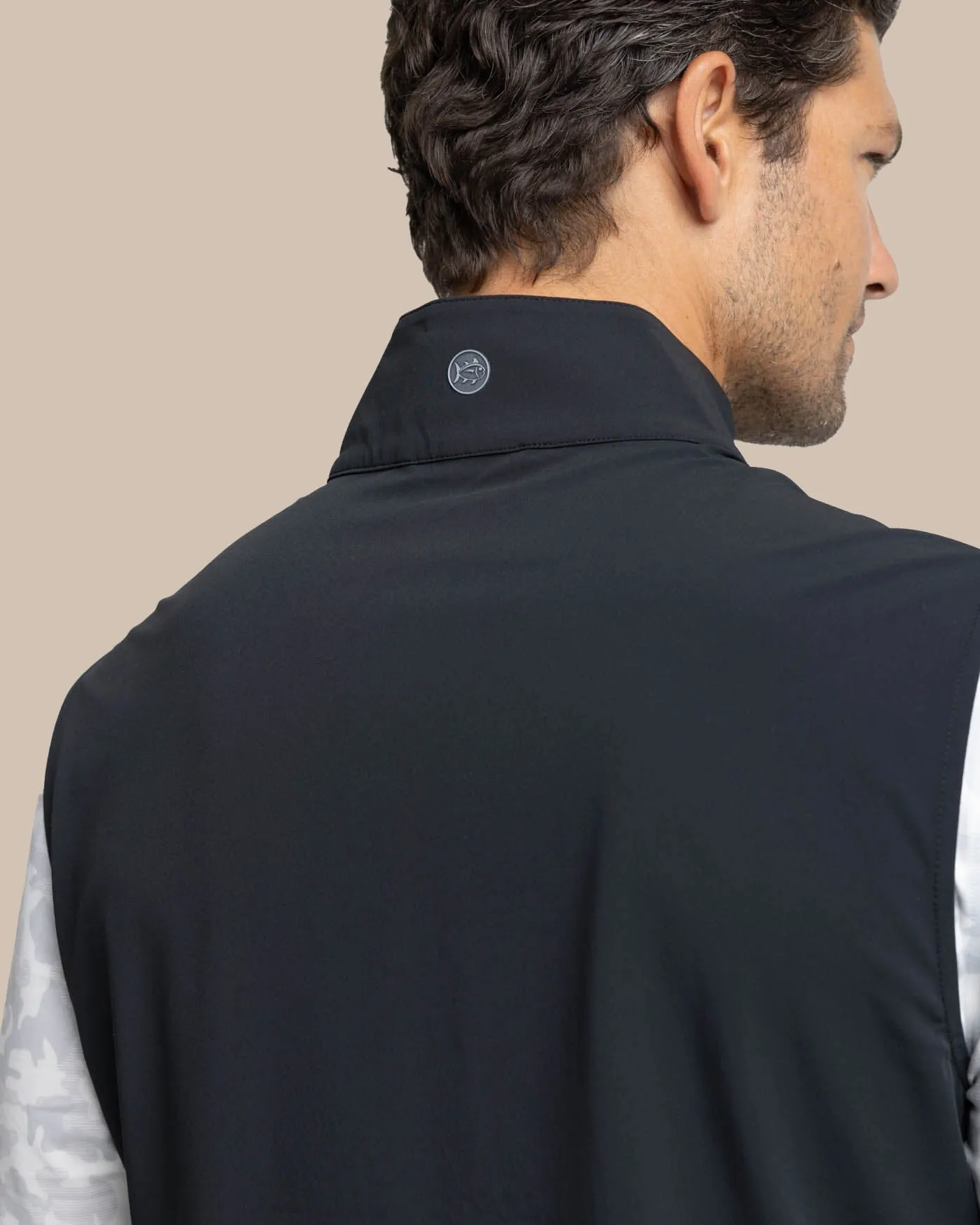 Bowline Performance Vest - Caviar Black sold by Southern Tide product image thumbnail 5