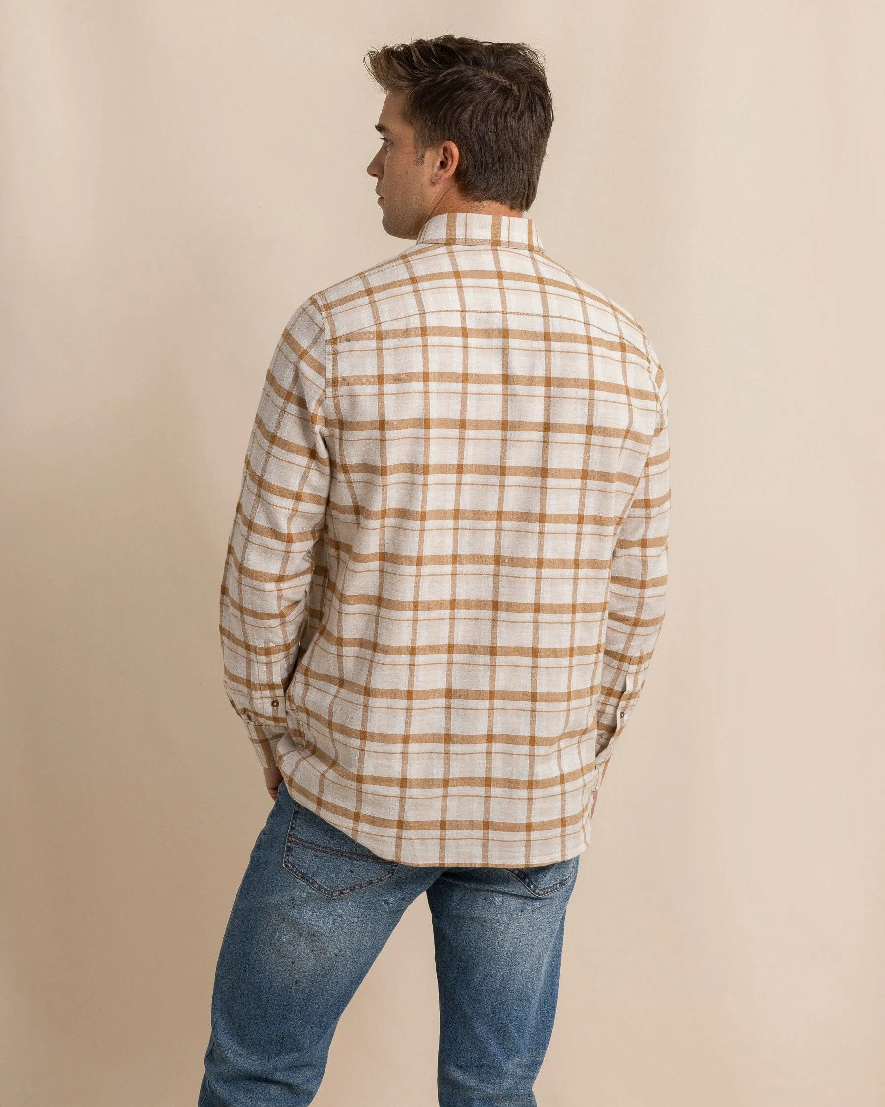 Botnay Bay Plaid Long Sleeve Sport Shirt sold by Southern Tide product image thumbnail 5