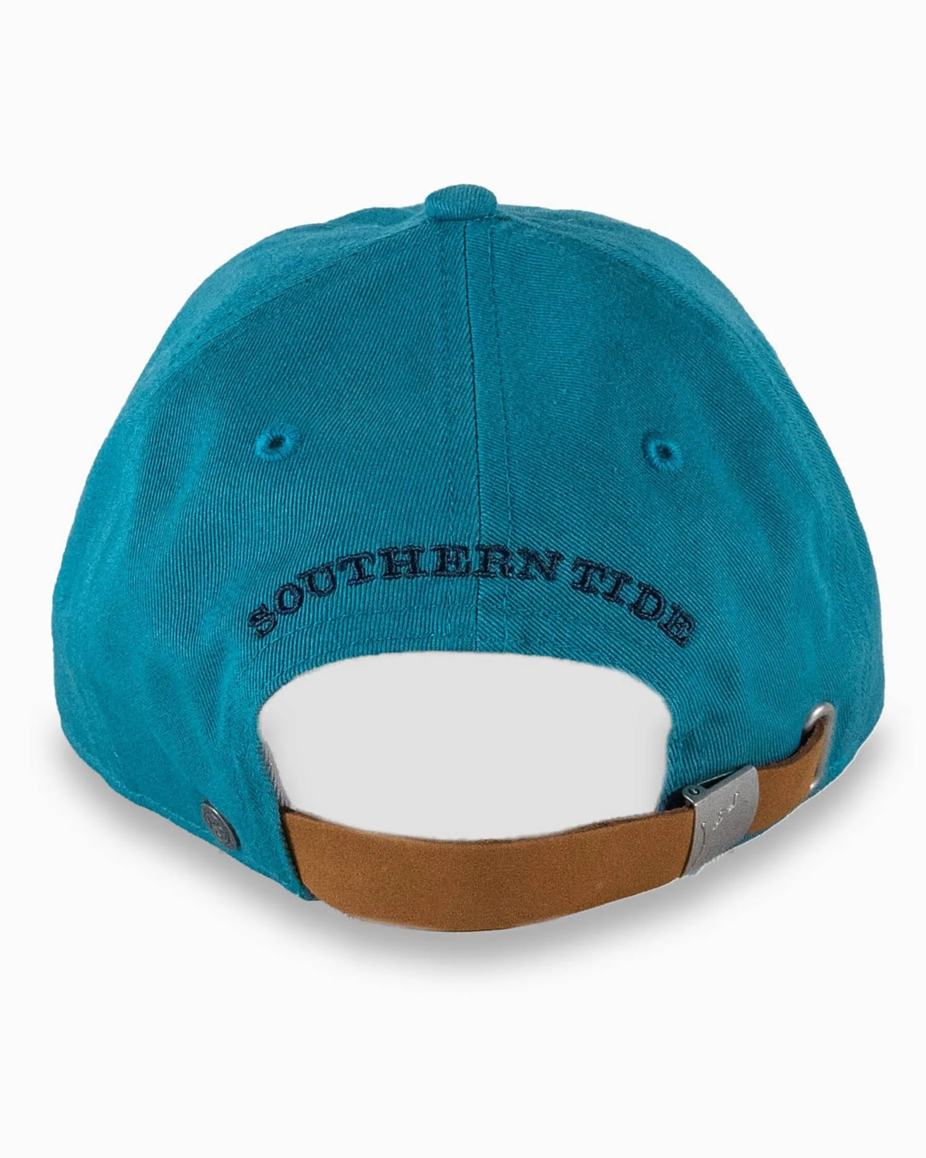 Mini Skipjack Leather Strap Hat - Neptune sold by Southern Tide product image thumbnail 2