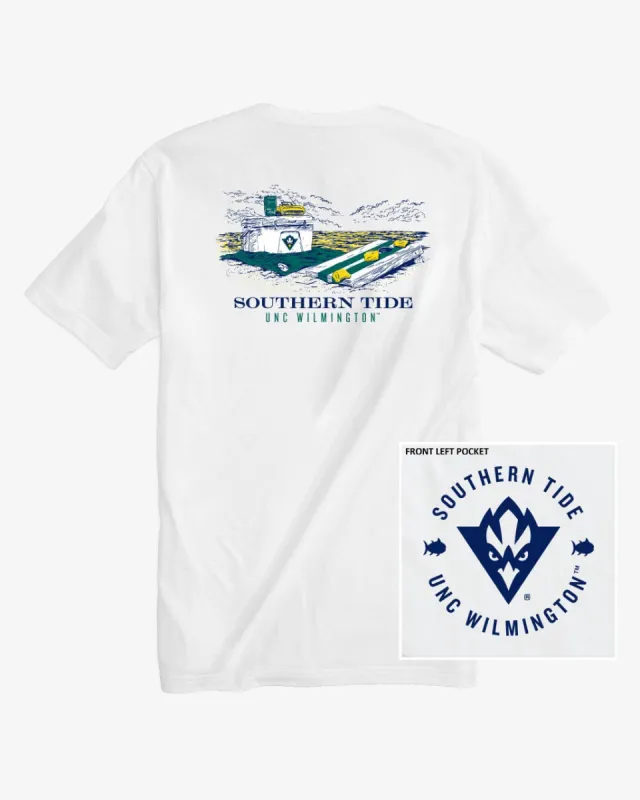 North Carolina Wilmington Beach Cornhole T-Shirt sold by Southern Tide