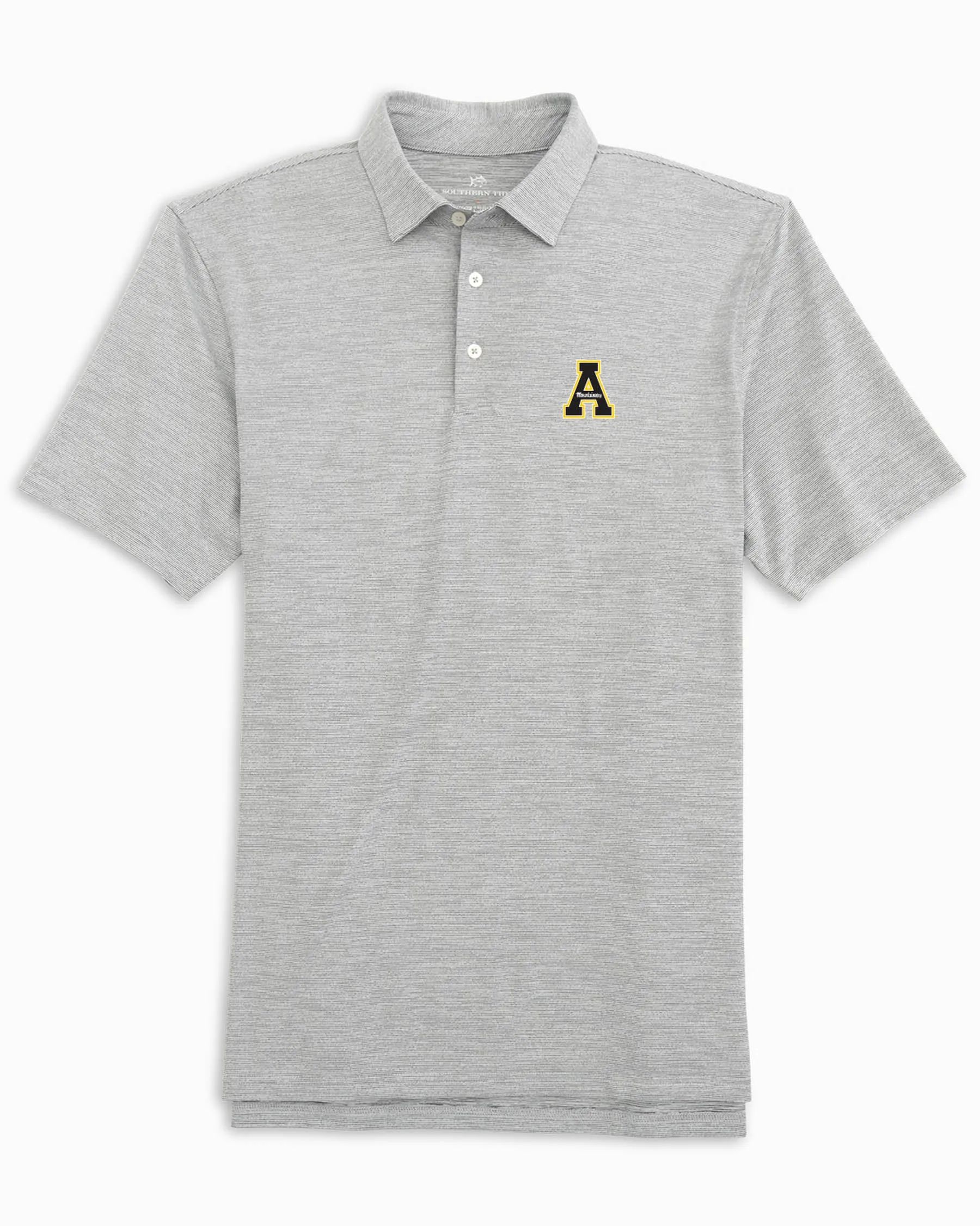 App State Mountaineers Driver Spacedye Polo sold by Southern Tide product image thumbnail 2