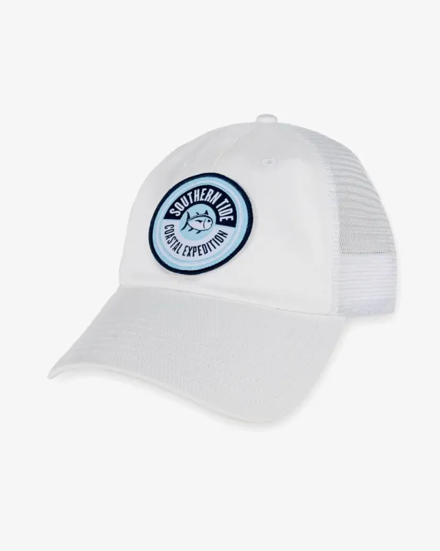 Coastal Expedition Patch Trucker Hat sold by Southern Tide
