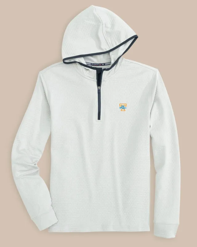 Tennessee Lady Vols Scuttle Heather Quarter Zip Hoodie sold by Southern Tide