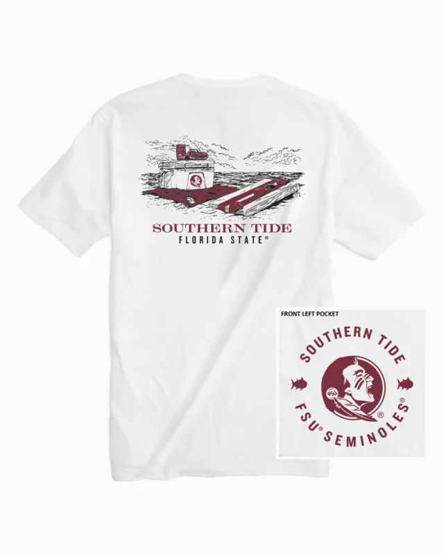 FSU Seminoles Beach Cornhole T-Shirt sold by Southern Tide