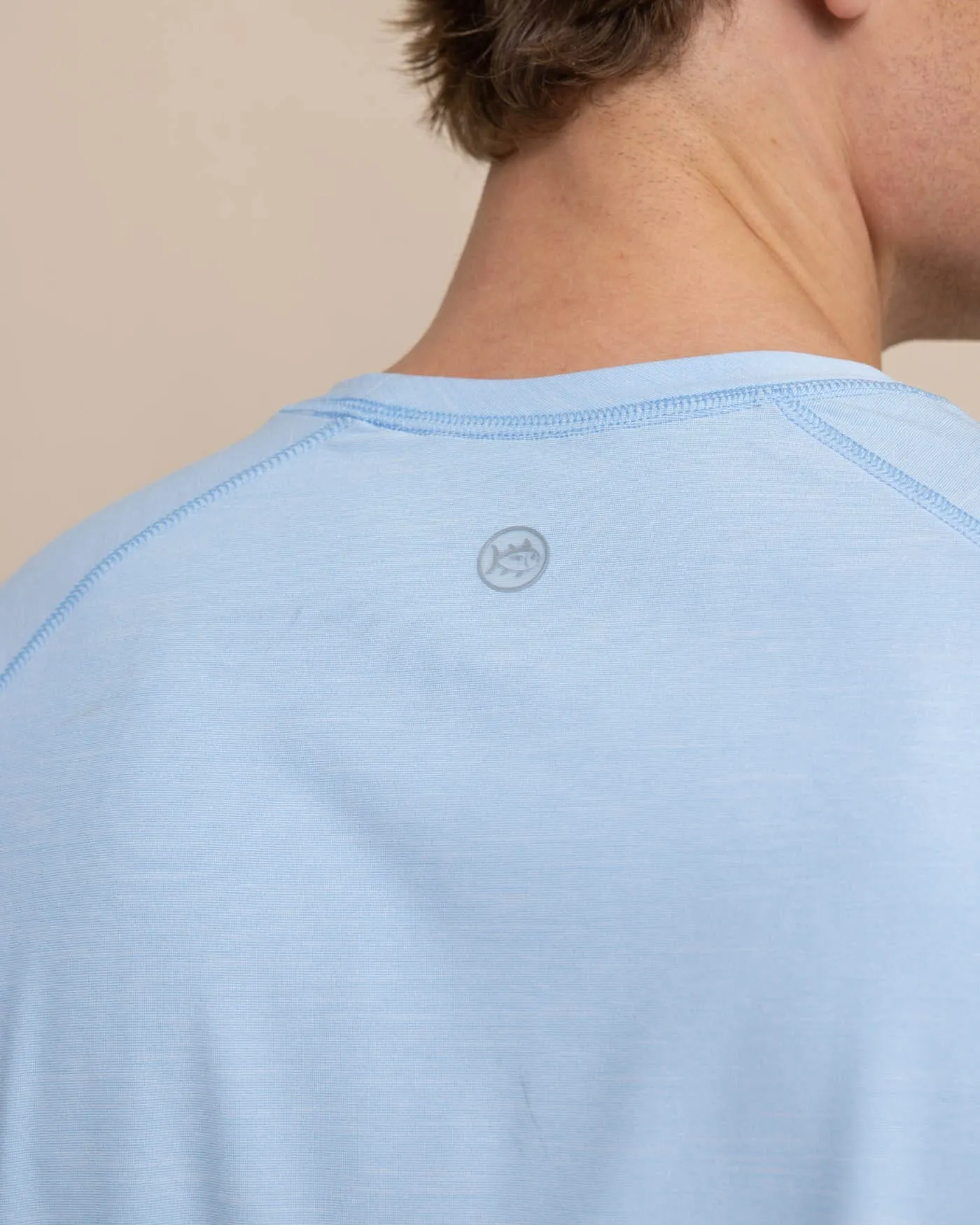 brrr°®-illiant Performance T-Shirt - Clearwater Blue sold by Southern Tide product image thumbnail 5
