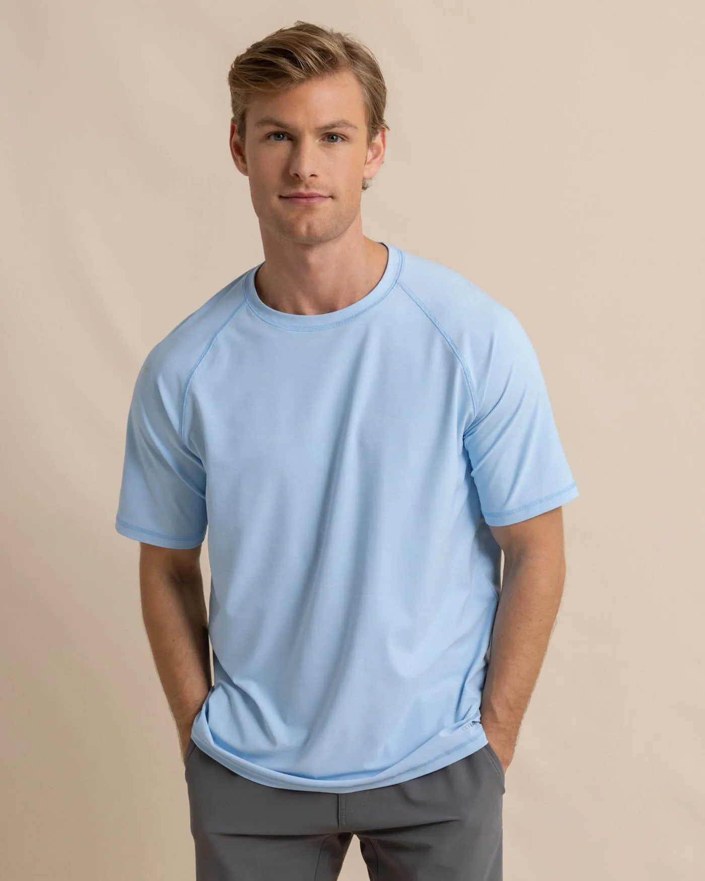 brrr°®-illiant Performance T-Shirt - Clearwater Blue sold by Southern Tide