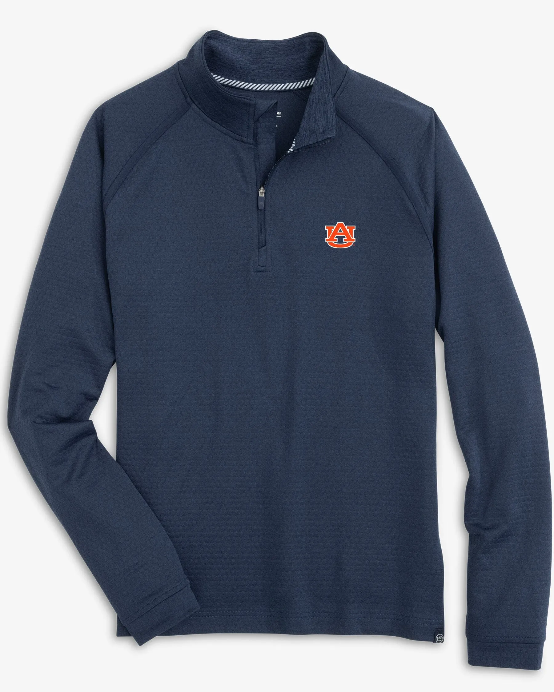 Auburn Tigers Scuttle Heather Quarter Zip sold by Southern Tide product image thumbnail 2