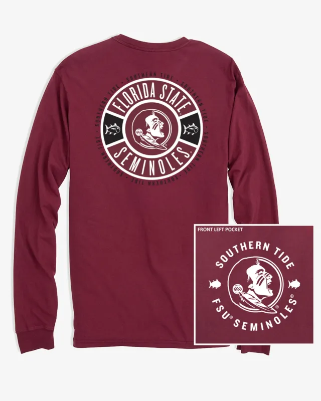 FSU Seminoles Ring Badge T-Shirt sold by Southern Tide