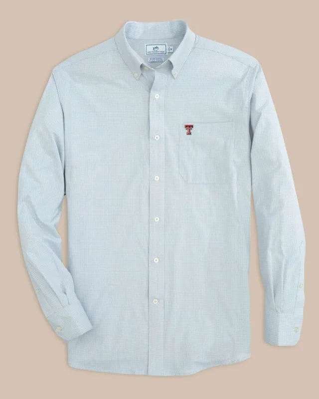 Texas Tech Red Raiders Gingham Button Down Shirt sold by Southern Tide