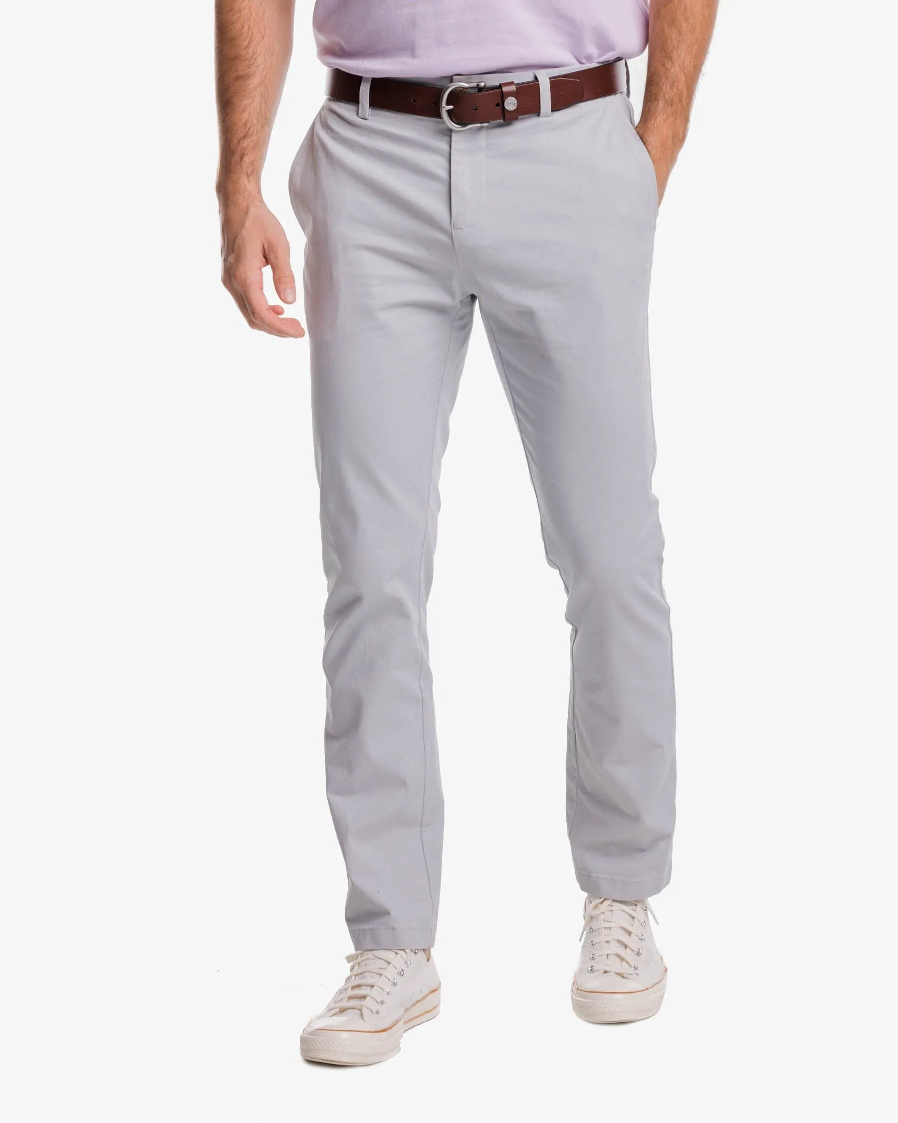 Channel Marker Chino Pant - Seagull Grey sold by Southern Tide