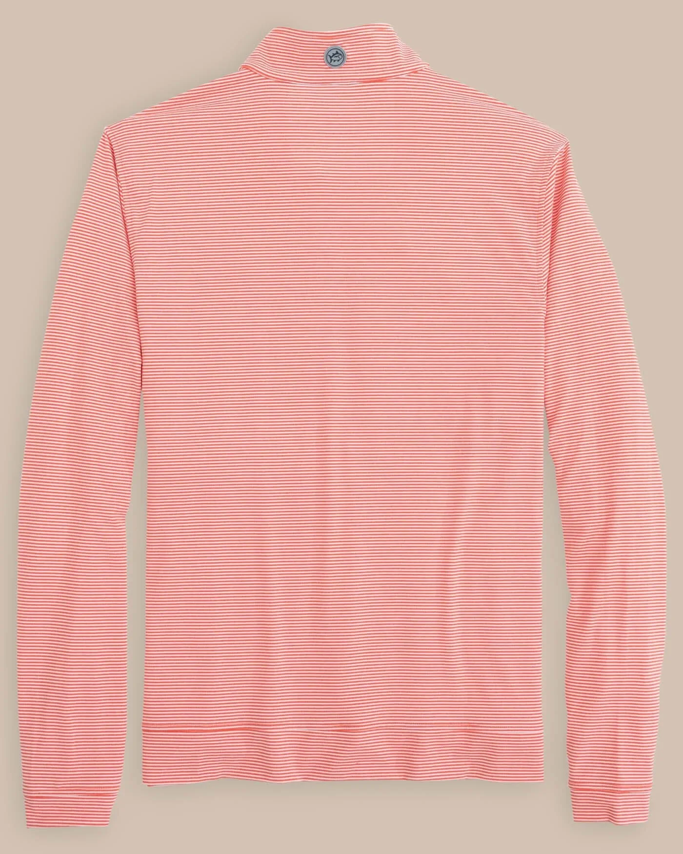 Auburn Tigers Cruiser Micro-Stripe Heather Quarter Zip sold by Southern Tide product image thumbnail 3