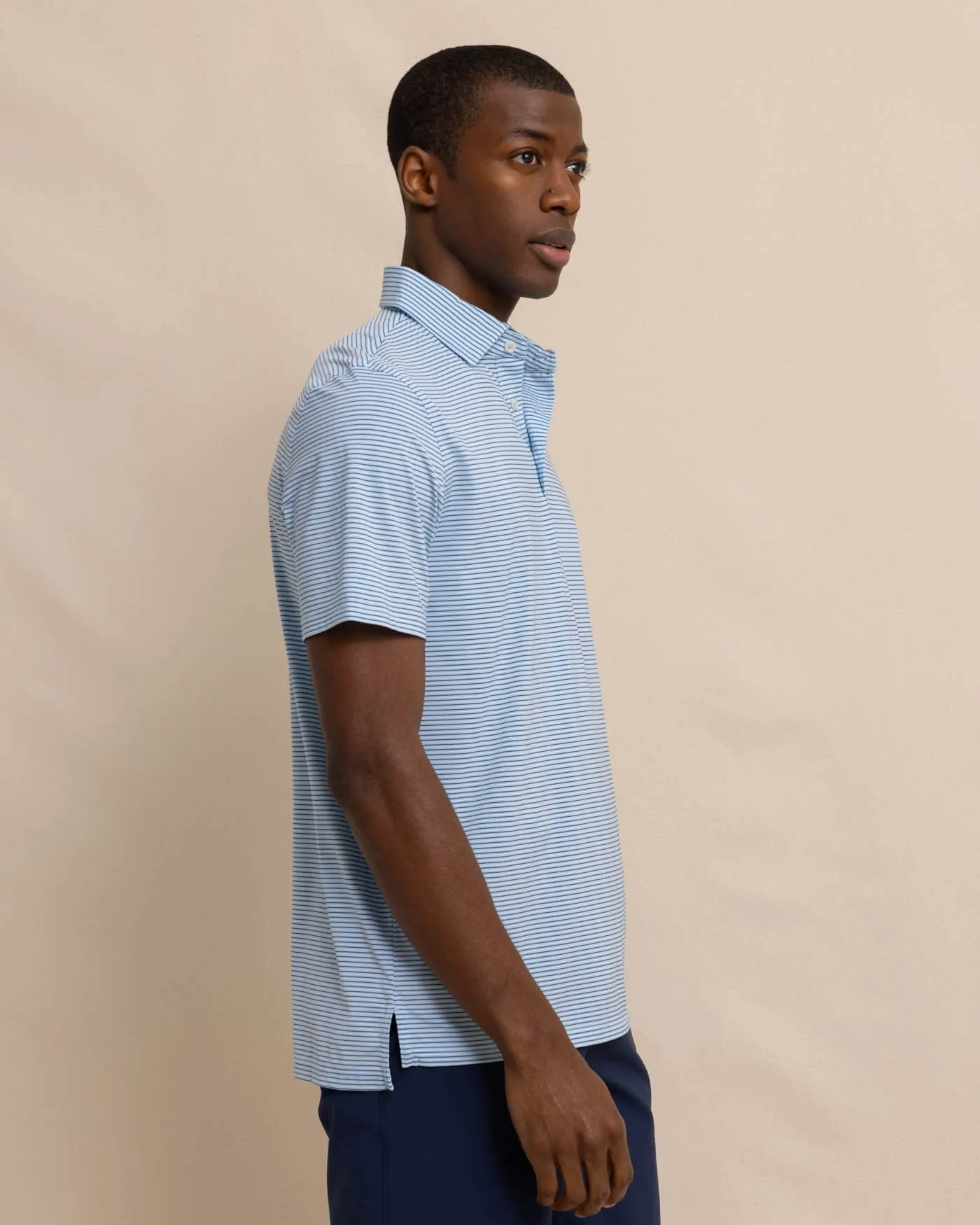 brrr°®-eeze Baytop Stripe Performance Polo sold by Southern Tide product image thumbnail 3