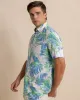 Paradise Palms Linen Rayon Short Sleeve Sport Shirt sold by Southern Tide