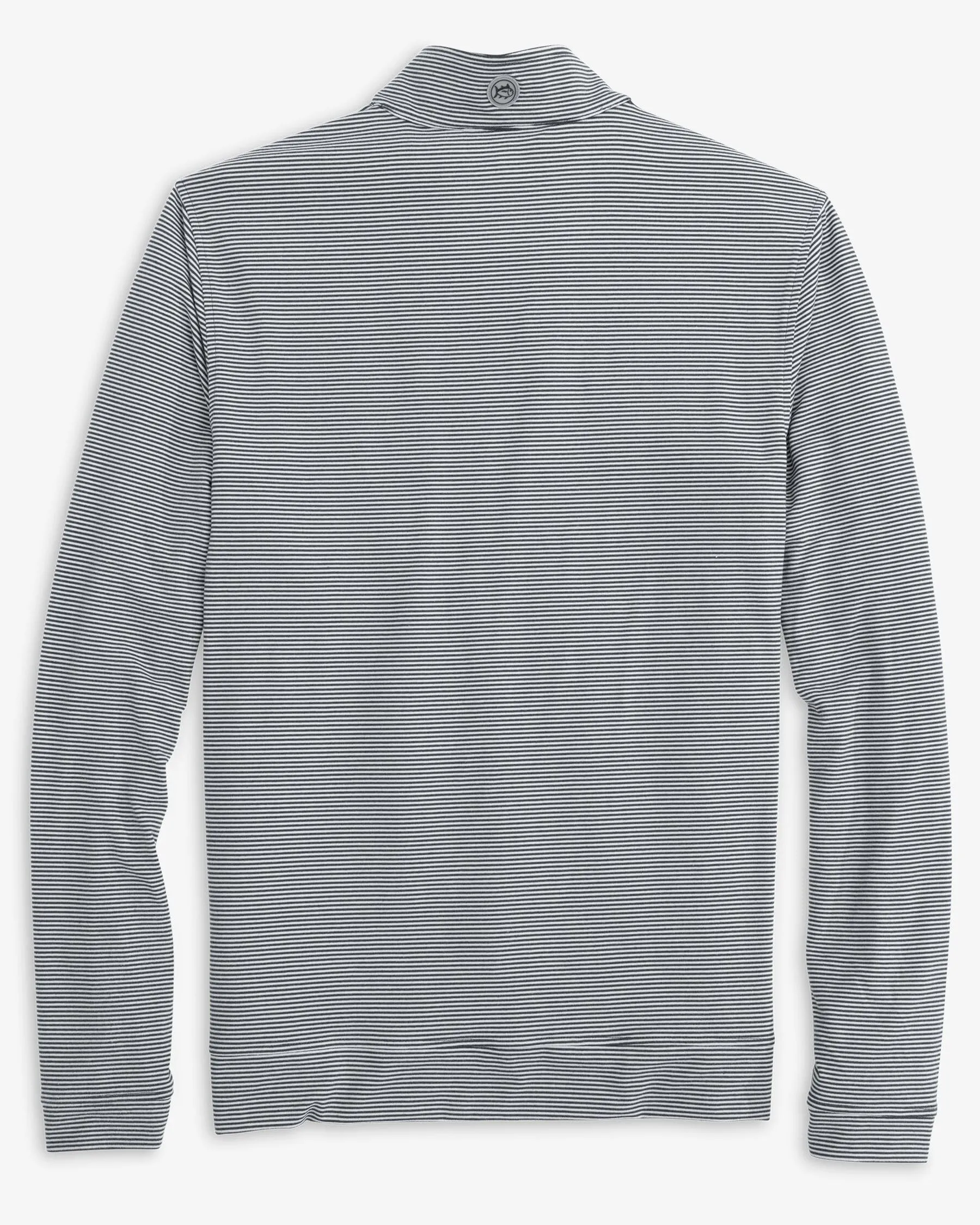 Arkansas Razorbacks Cruiser Micro-Stripe Heather Quarter Zip sold by Southern Tide product image thumbnail 3