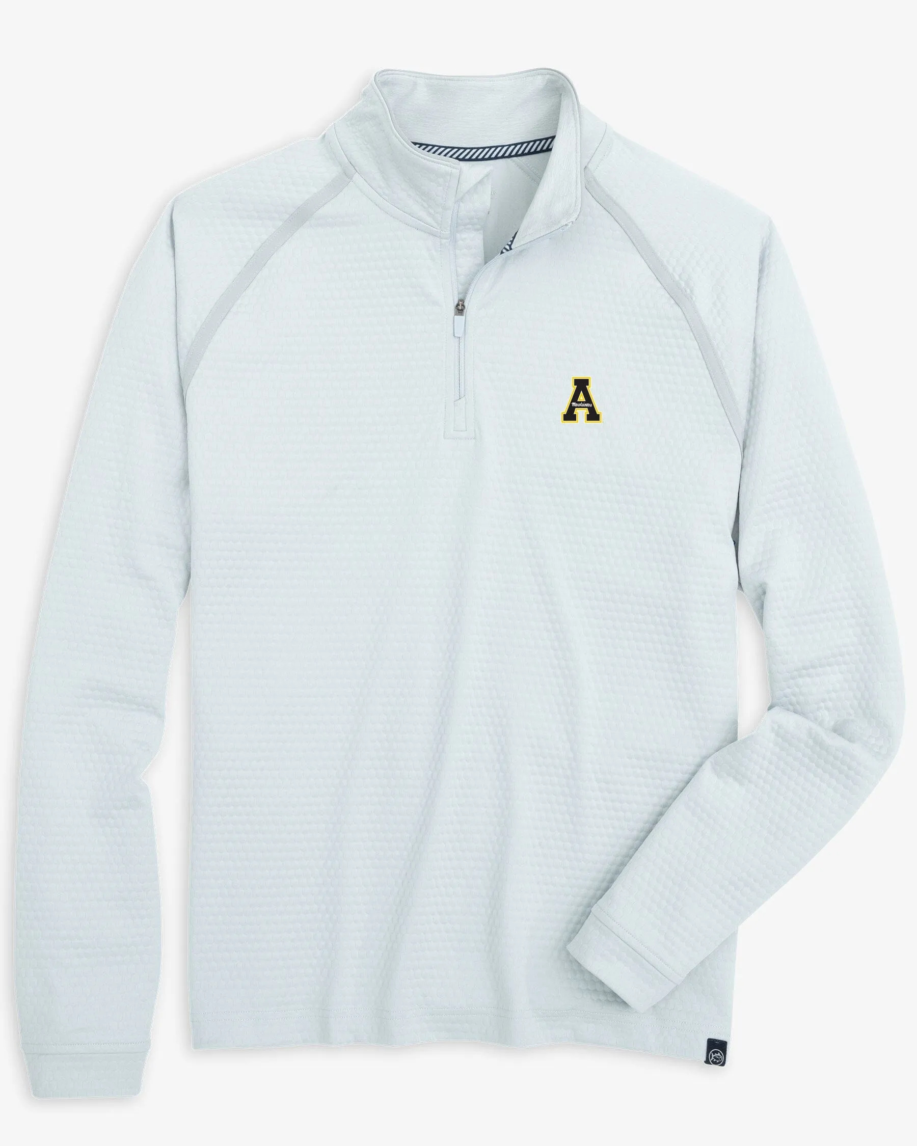 App State Scuttle Heather Quarter Zip sold by Southern Tide product image thumbnail 2