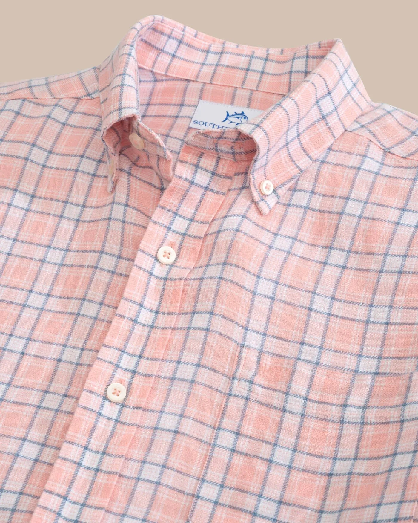 Headland Conestee Plaid Long Sleeve Sport Shirt sold by Southern Tide product image thumbnail 3