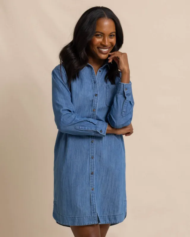 Cam Denim Dress sold by Southern Tide