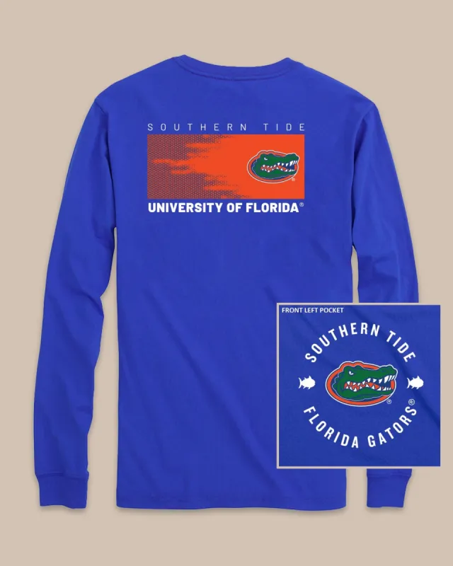 Florida Gators Gameday Hexagon Gradient T-Shirt sold by Southern Tide
