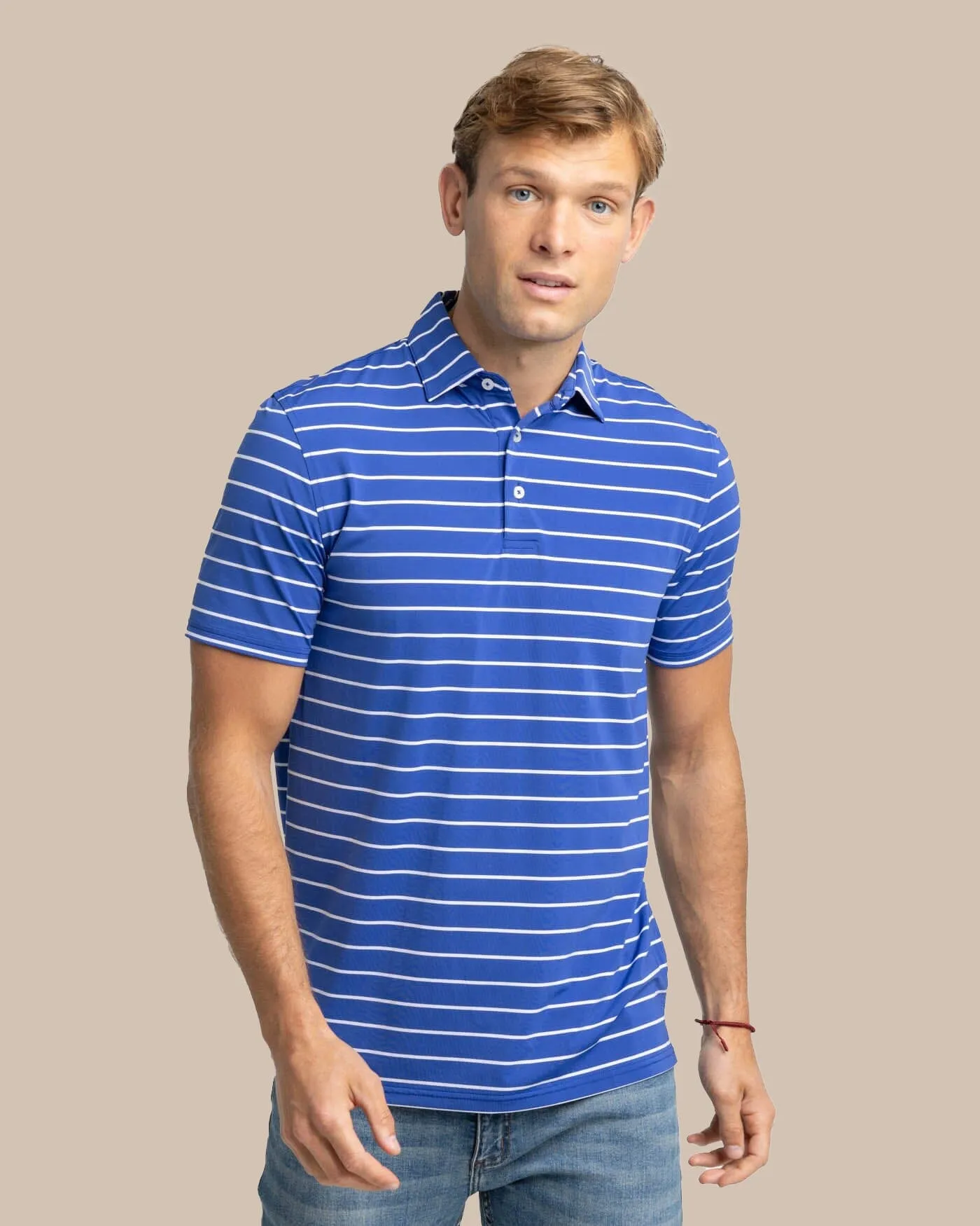 brrr°®eeze Desmond Stripe Polo sold by Southern Tide product image thumbnail 5