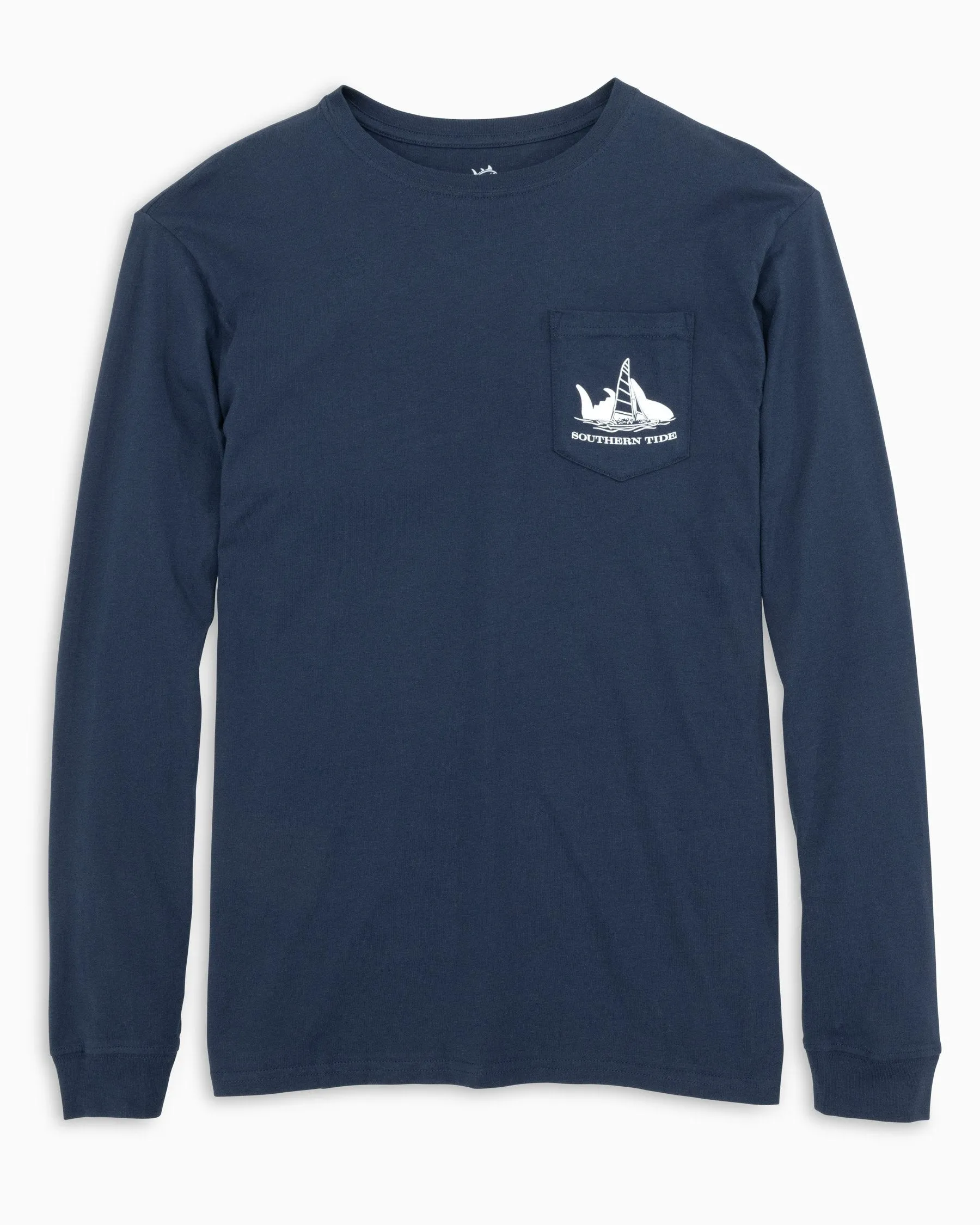 Sunset Silhouette Long Sleeve T-Shirt sold by Southern Tide product image thumbnail 3
