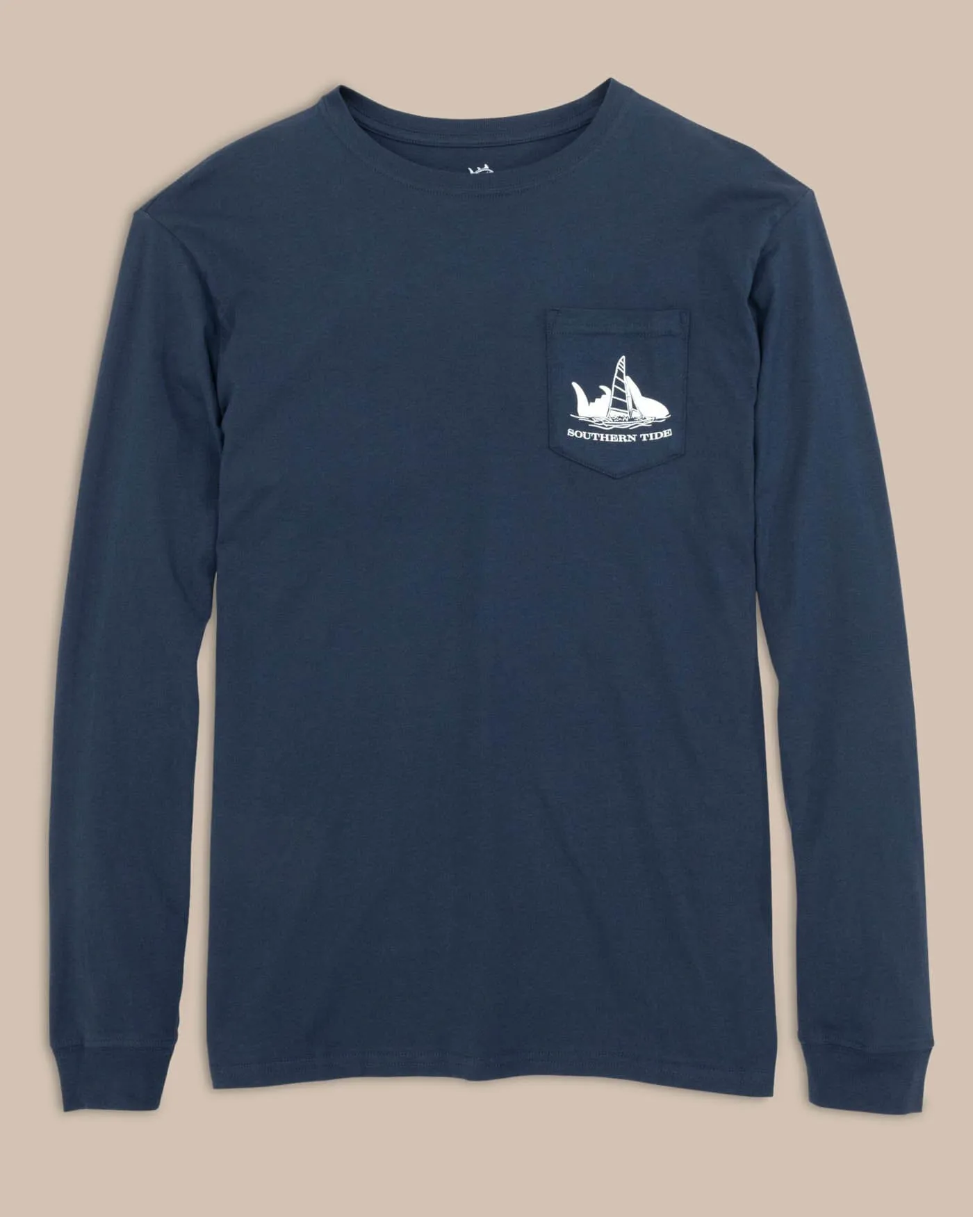 Sunset Silhouette Long Sleeve T-Shirt sold by Southern Tide product image thumbnail 4