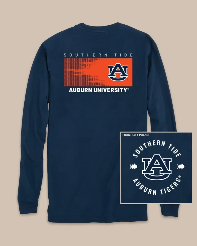 Auburn Tigers Gameday Hexagon Gradient T-Shirt sold by Southern Tide