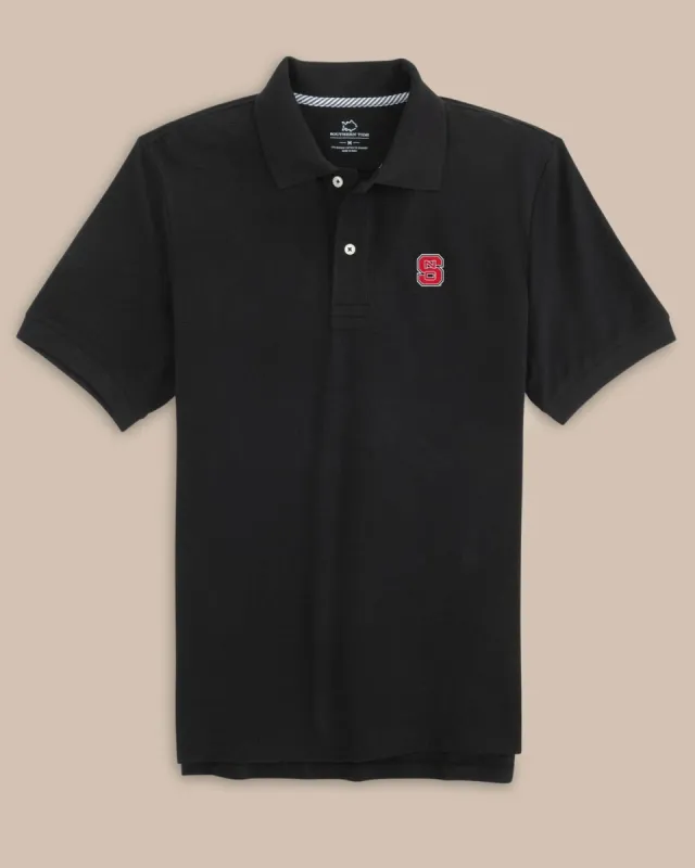 NC State Wolfpack New Short Sleeve Skipjack Polo sold by Southern Tide