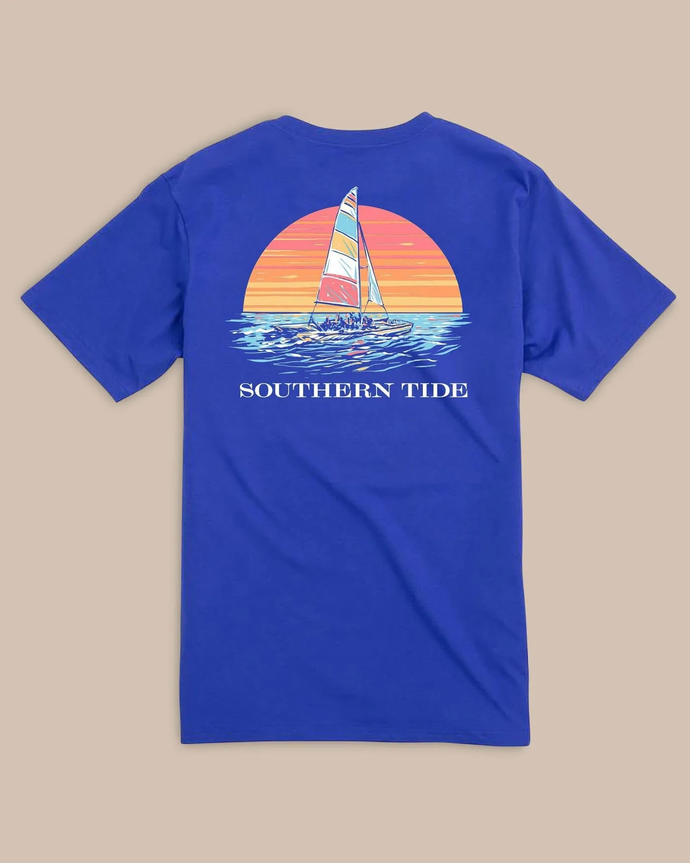 Sunset Silhouette T-Shirt sold by Southern Tide product image thumbnail 4