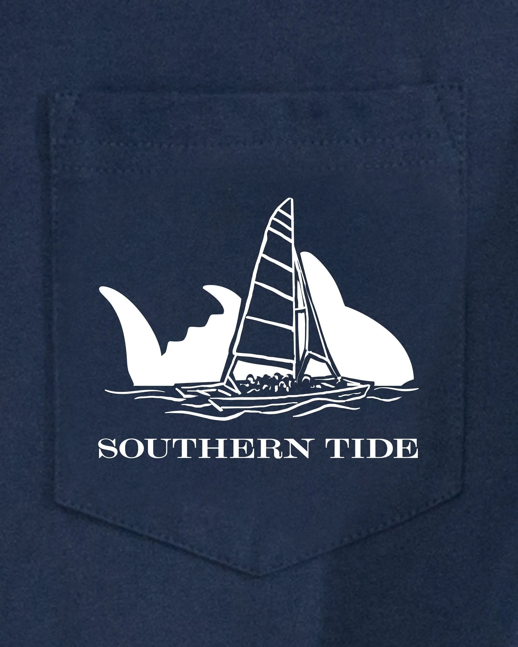 Sunset Silhouette T-Shirt sold by Southern Tide product image thumbnail 3