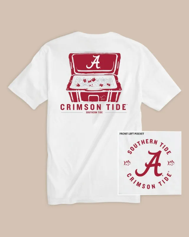 Alabama Crimson Tide Cooler Short Sleeve T-Shirt sold by Southern Tide