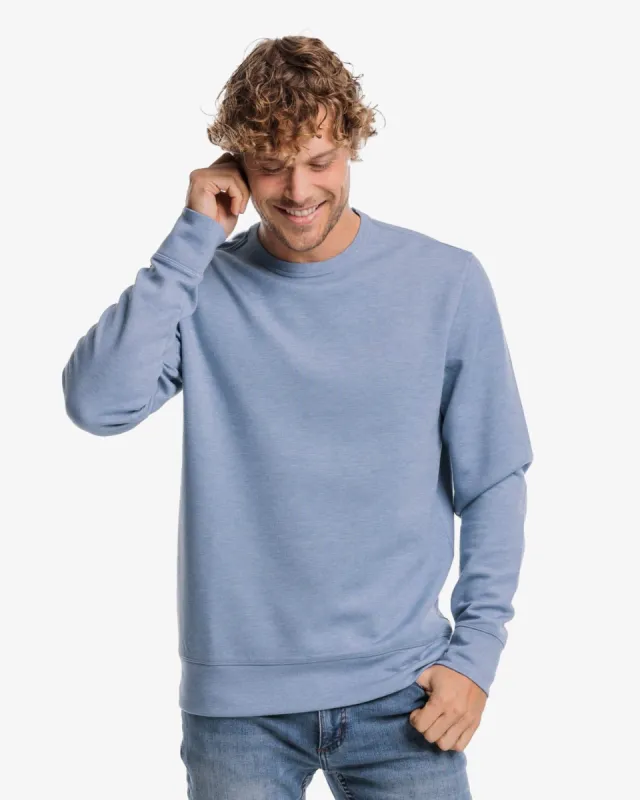 Lockley Heather Interlock Crew made by Southern Tide