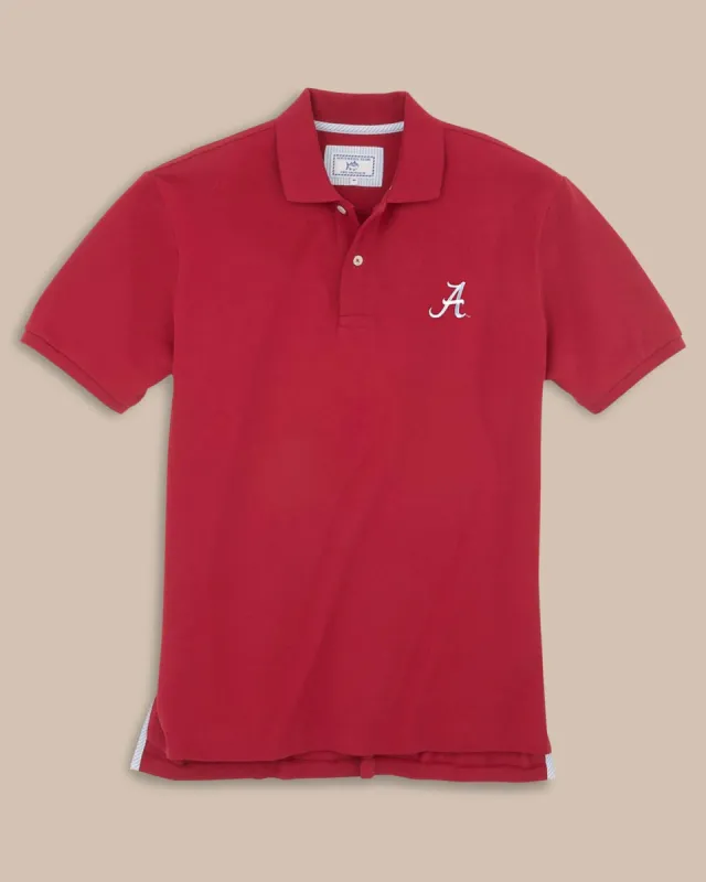 Alabama Crimson Tide Pique Polo Shirt sold by Southern Tide