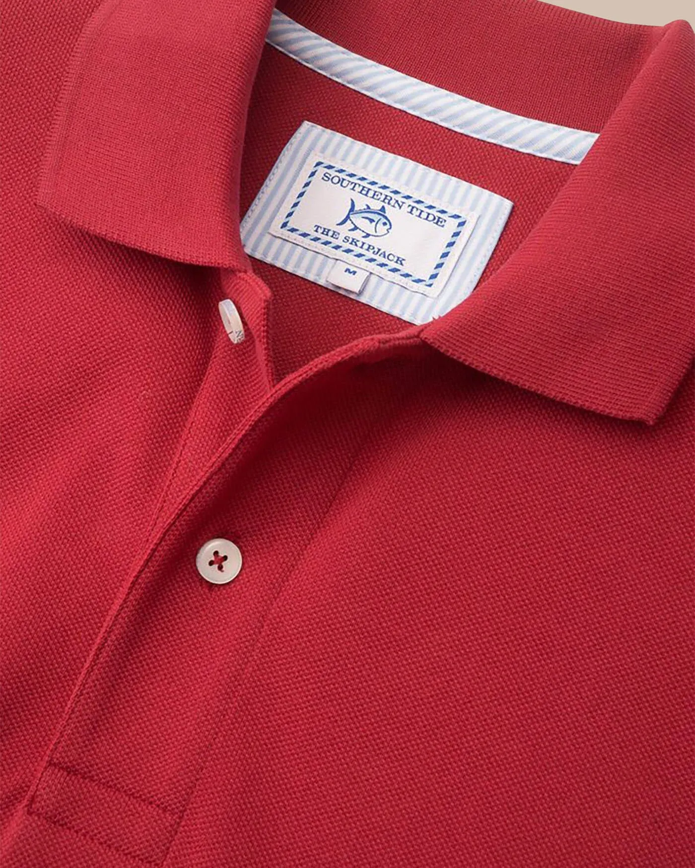 Alabama Crimson Tide Pique Polo Shirt sold by Southern Tide product image thumbnail 4