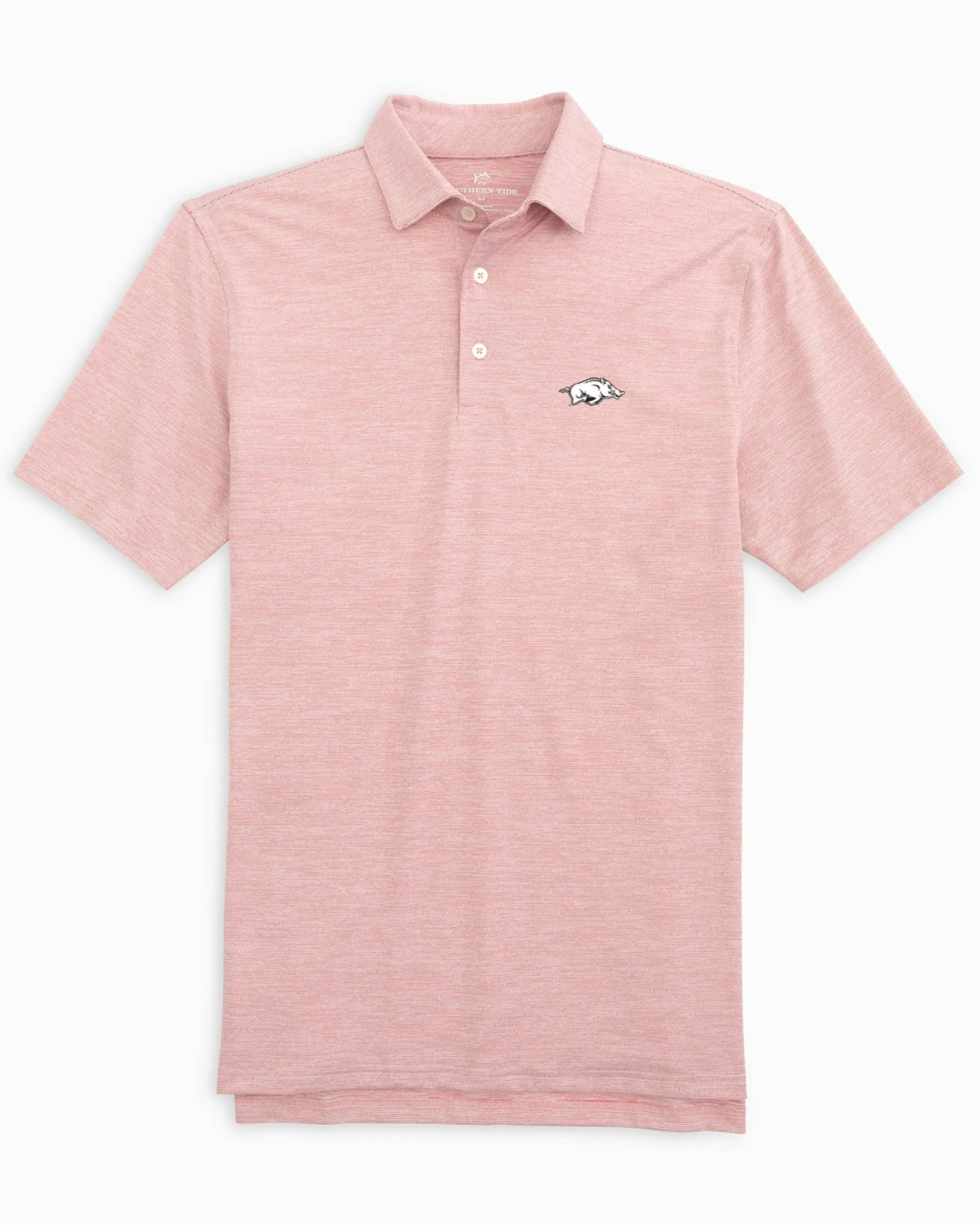 Arkansas Razorbacks Driver Spacedye Polo Shirt sold by Southern Tide product image thumbnail 2