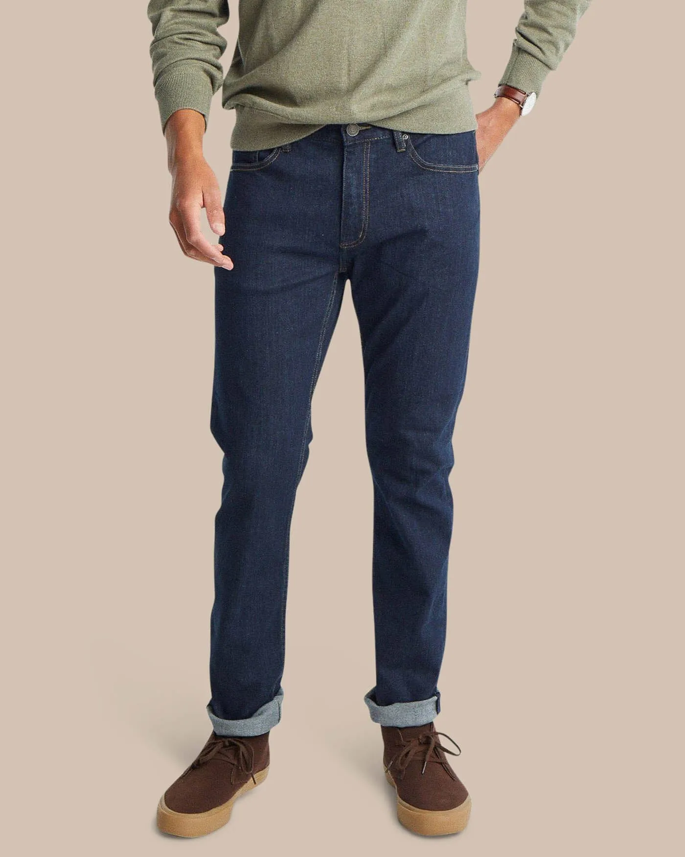 Charleston Denim Jeans - Rinse sold by Southern Tide