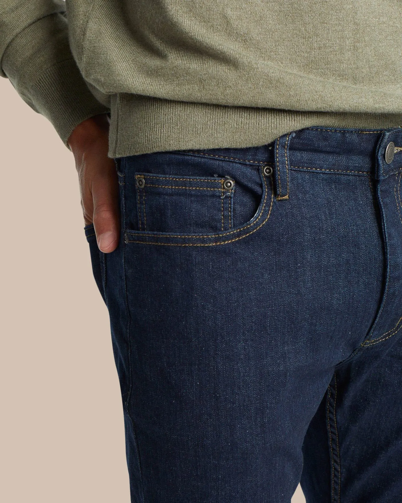 Charleston Denim Jeans - Rinse sold by Southern Tide product image thumbnail 2