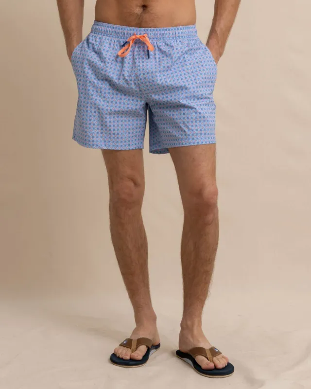 White Lotus Swim Trunk sold by Southern Tide