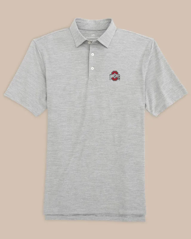 Ohio State Buckeyes Driver Spacedye Polo Shirt sold by Southern Tide