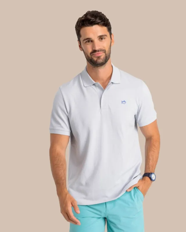 Skipjack Polo Shirt - Slate Grey made by Southern Tide