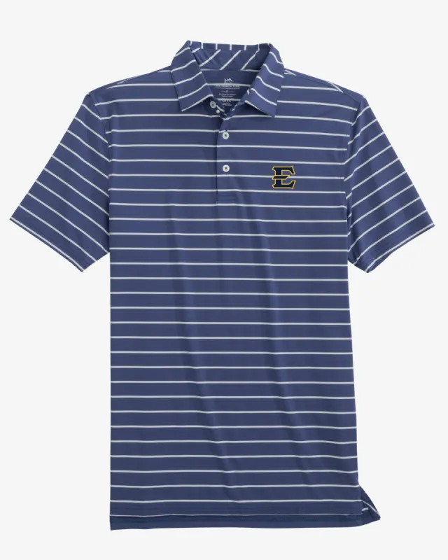 East Tennessee brrr°®-eeze Desmond Stripe Polo sold by Southern Tide
