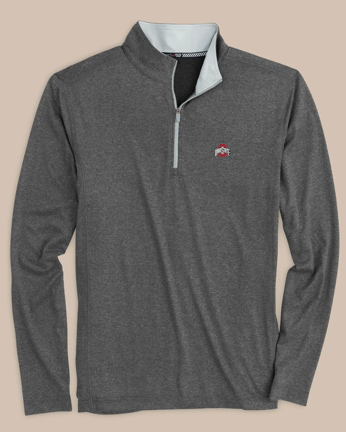 Ohio State Buckeyes Flanker Quarter Zip Pullover sold by Southern Tide