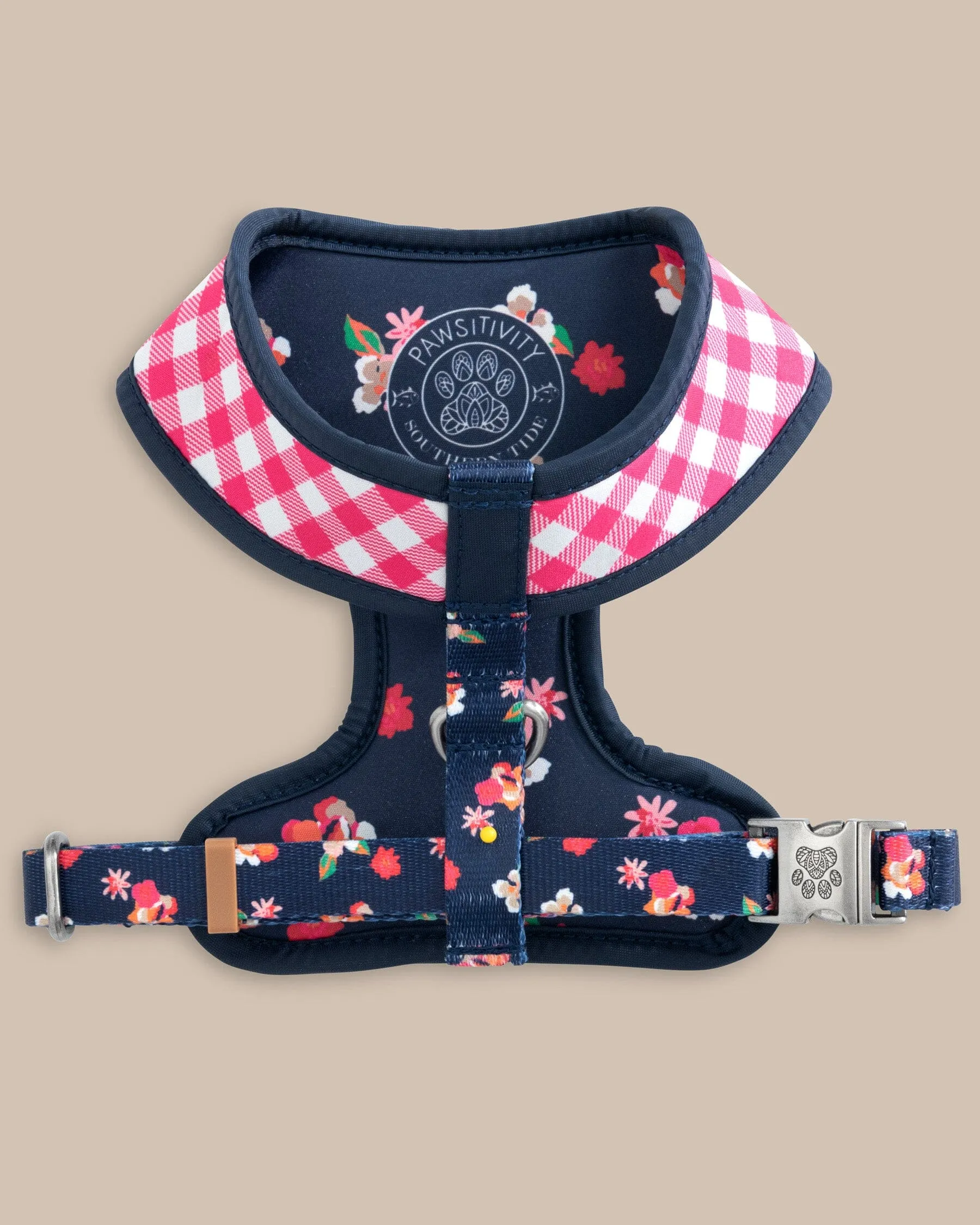 ST x Pawsitivity Garden Splendor Dog Harness sold by Southern Tide product image thumbnail 3