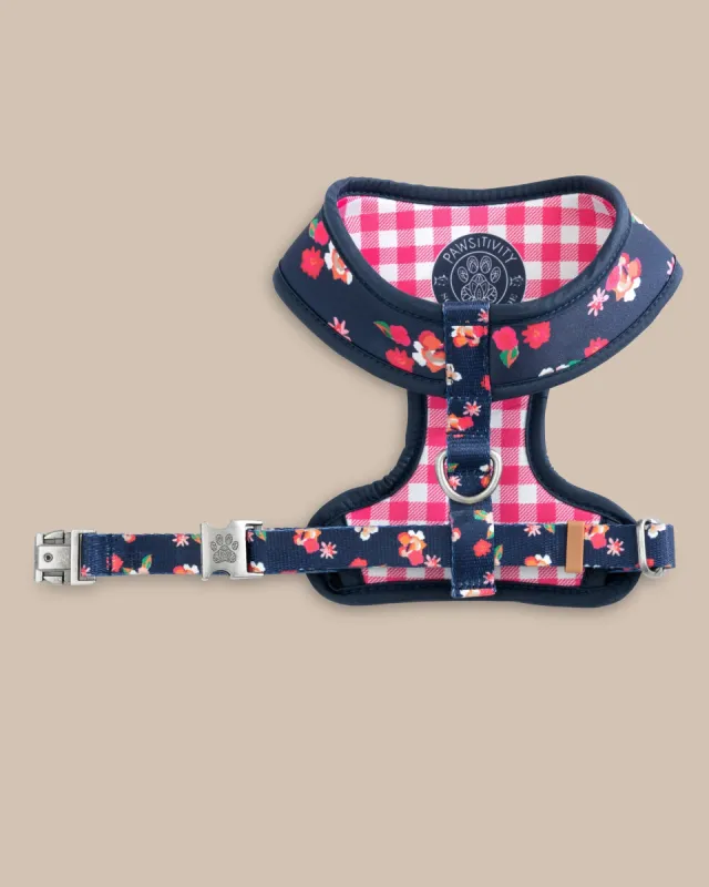 ST x Pawsitivity Garden Splendor Dog Harness sold by Southern Tide