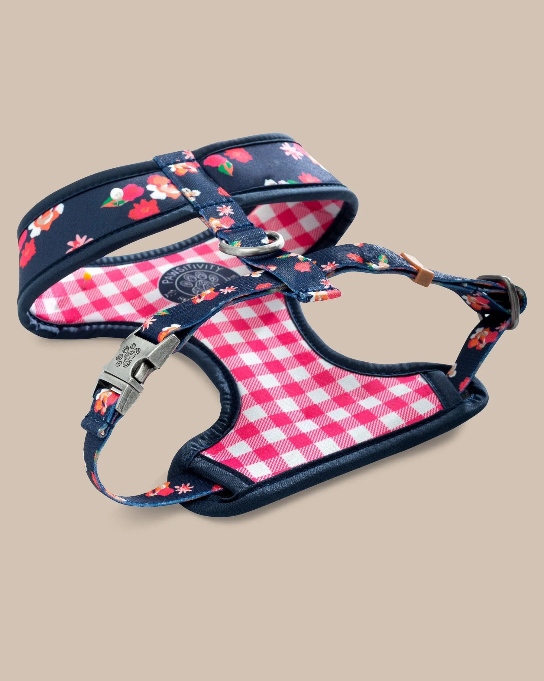 ST x Pawsitivity Garden Splendor Dog Harness sold by Southern Tide product image thumbnail 2