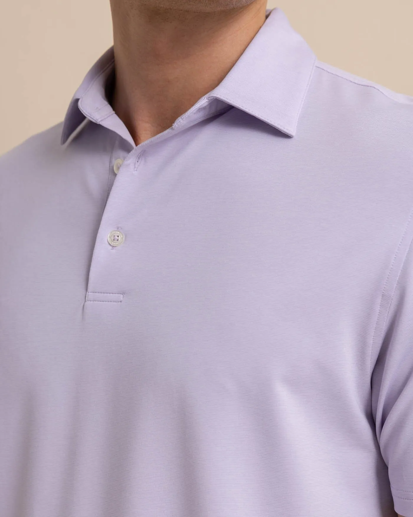 brrr°®-eeze Heather Performance Polo Shirt - Orchid Petal sold by Southern Tide product image thumbnail 2