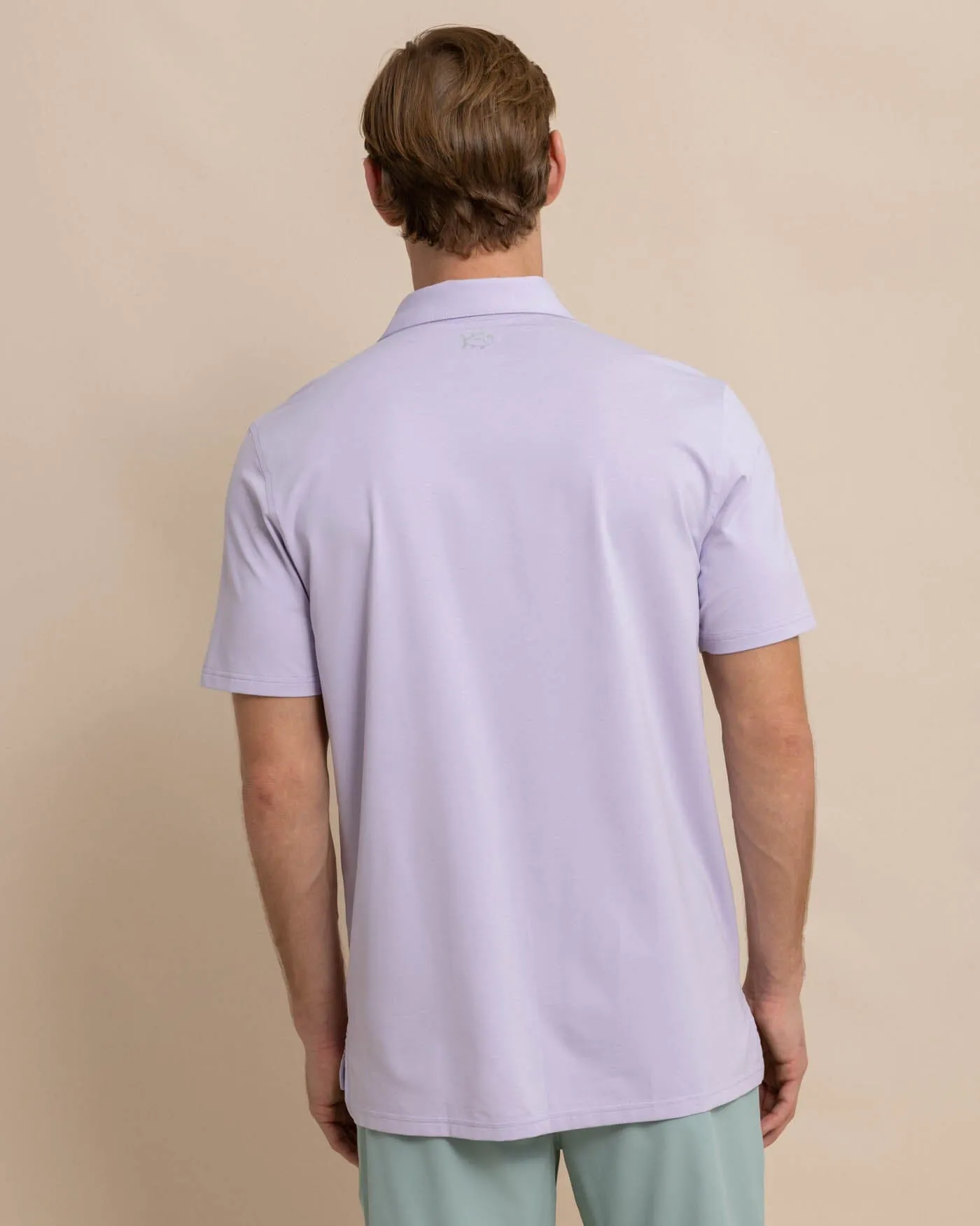 brrr°®-eeze Heather Performance Polo Shirt - Orchid Petal sold by Southern Tide product image thumbnail 4